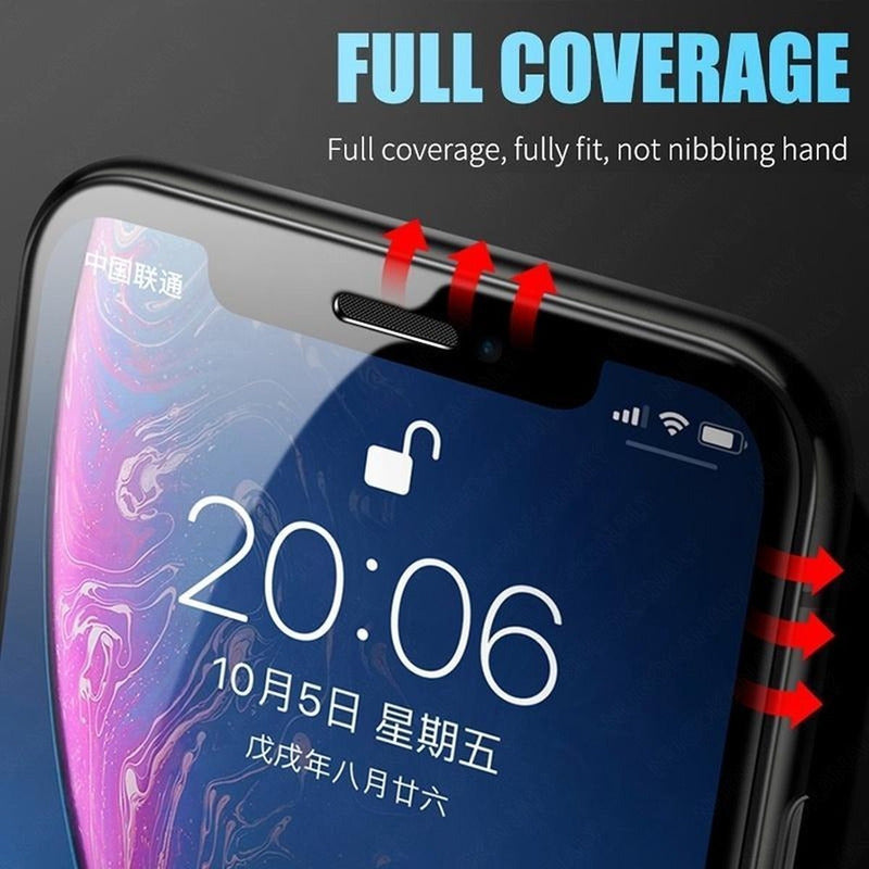 Película 9d Cerâmica iPhone 15 11 Pro Max X 13 Xr 6 7 8 Plus