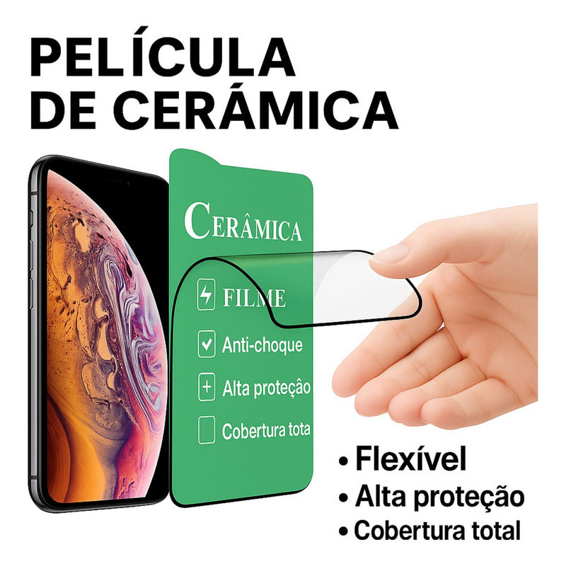 Película Cerâmica Compatível Com Samsung A71 A73 A54 A51 A11