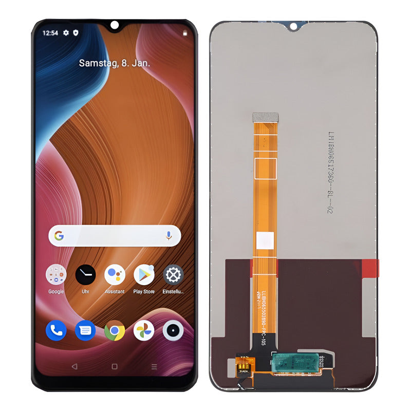 Tela Display Frontal Compatível Realme C21y C25y Rmx3261