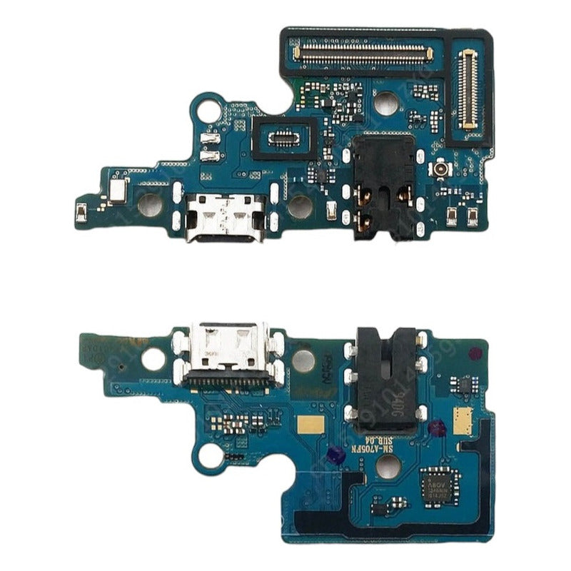 Placa De Carga Conector Microfone Para Galaxy A70 Original