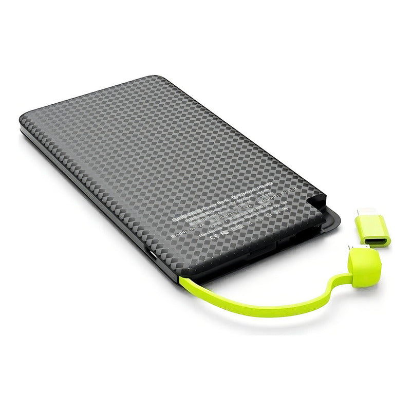 Power Bank Pineng Pn-952 5.000 Mah Compatível C/iPhone 6