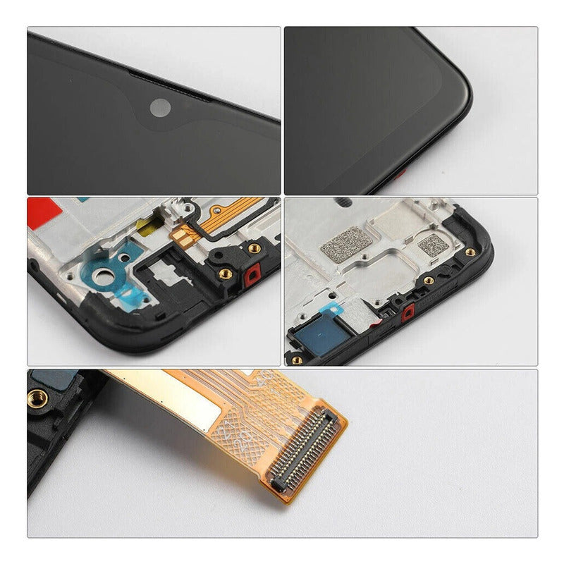 Tela Touch Display Lcd Compatível A10s A107 Premium Com Aro