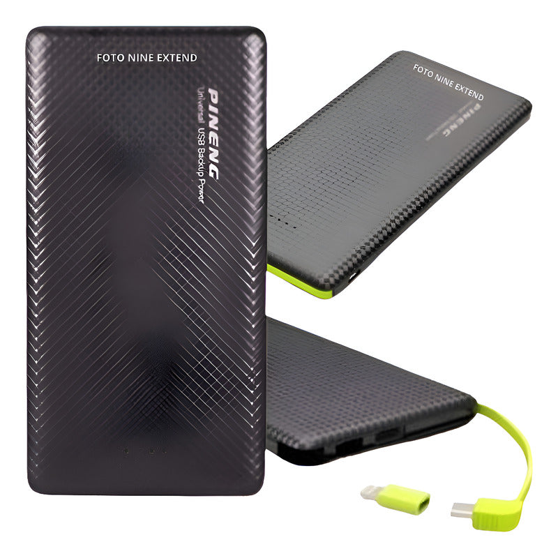 Power Bank Carregador Portátil 5.000 Pening Usb Tipo C