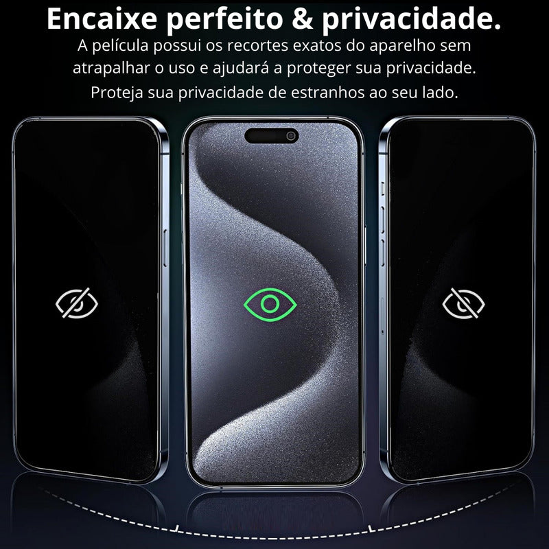 Capa Capinha + Película Fosca Anti Sp P/ iPhone XR Ao 15 Max
