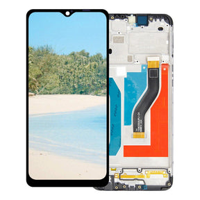 Tela Touch Display Lcd Compatível A10s A107 Premium Com Aro
