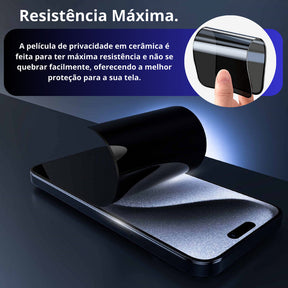 Capa Capinha + Película Fosca Anti Sp P/ iPhone XR Ao 15 Max