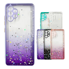 Capa Glitter Luxo Brilho Feminina Para A10 A20 A22 A30 Galax