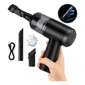 Mini Aspirador De Pó Portátil 2 Em 1 500ml Recarregável