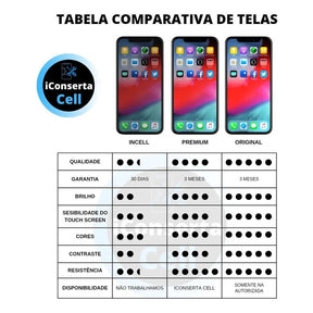 Tela Touch Frontal Lcd Display Para A24 4g Vivid Com Aro