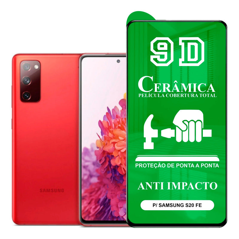 Película Cerâmica Hidrogel Compatível S22 S21  Fe Plus Ultra