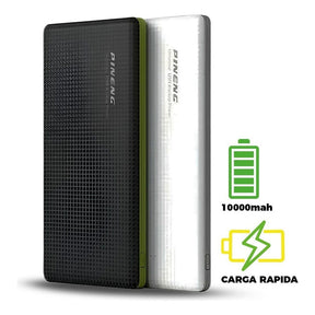 Carregador Portátil Power Bank Celular Carga Rápida Branco