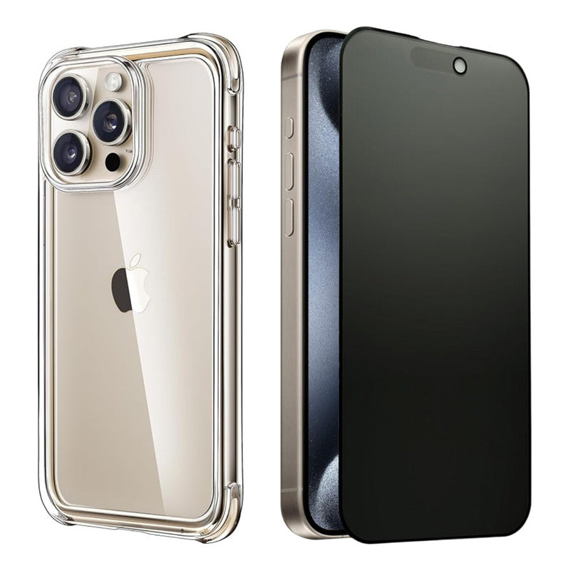 Capa Capinha + Película Fosca Anti Sp P/ iPhone XR Ao 15 Max