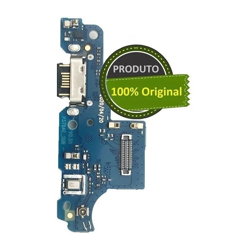 Placa Conector Carregamento Compatível Moto G9 Play Original