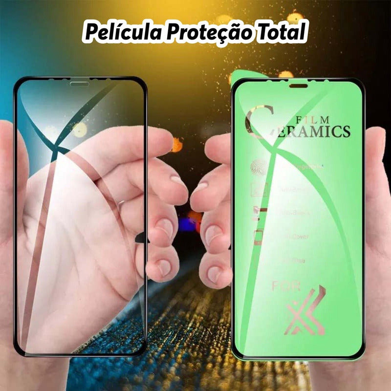 Película Cerâmica Hidrogel Compatível S22 S21  Fe Plus Ultra