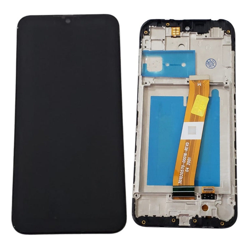 Tela Display Frontal Com Aro Compativel Samsung A01 A015