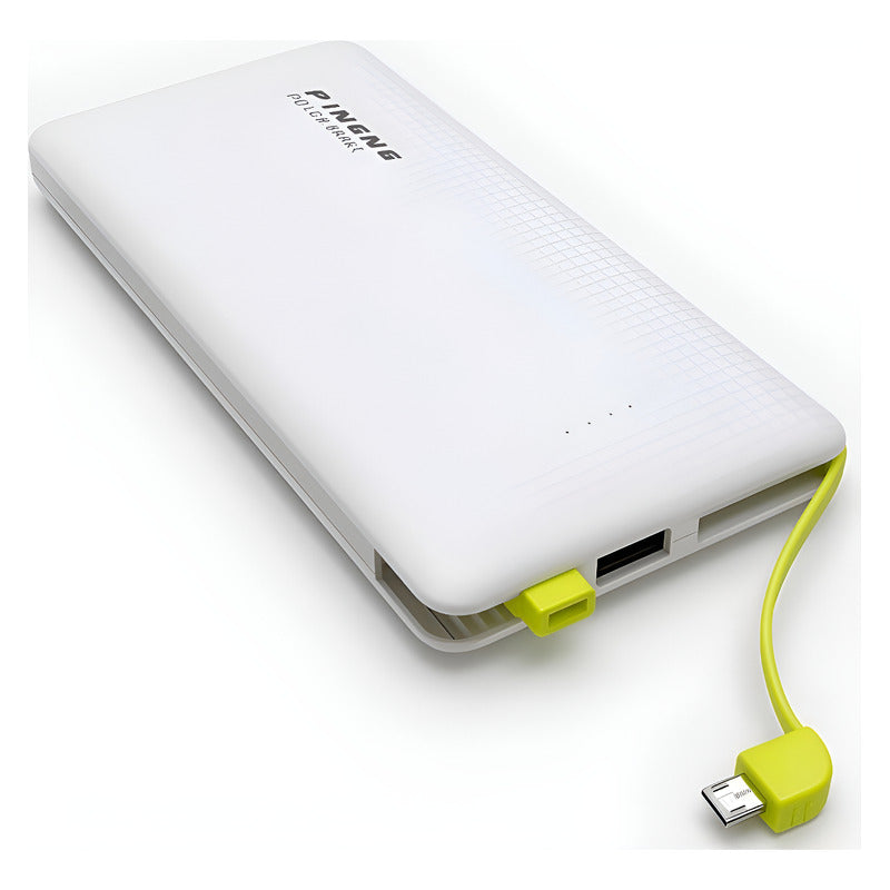 Kit 5 Power Bank Carga Rápida Pineng Portátil 5000mah Tipo C