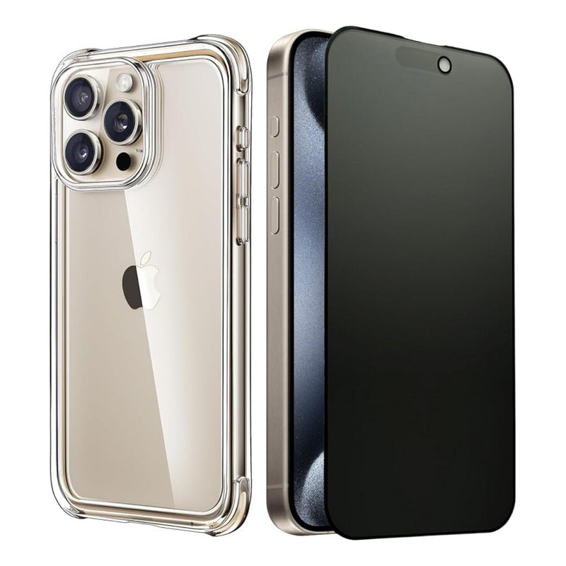 Capa Capinha + Película Fosca Anti Sp P/ iPhone XR Ao 15 Max
