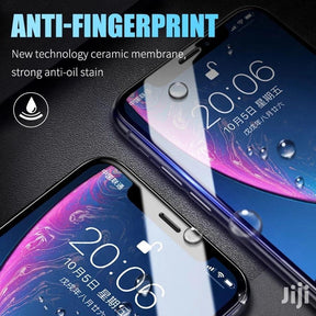 Película 9d Cerâmica iPhone 15 11 Pro Max X 13 Xr 6 7 8 Plus