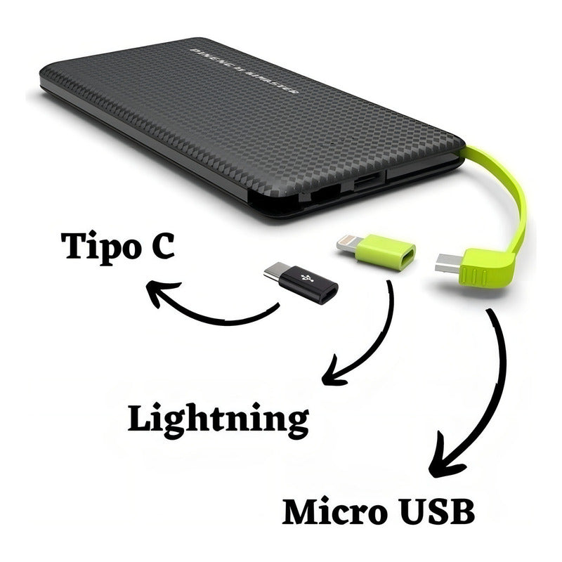 Carregador Portátil Power Bank Pineng 10.000mah Universal