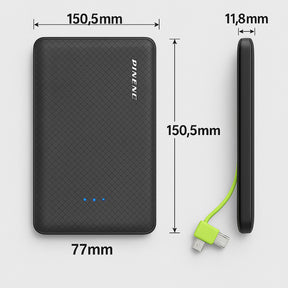 Carregador Portátil 5.000mah Power Bank Rápido Universal