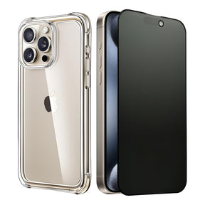 Capa Capinha + Película Fosca Anti Sp P/ iPhone XR Ao 15 Max