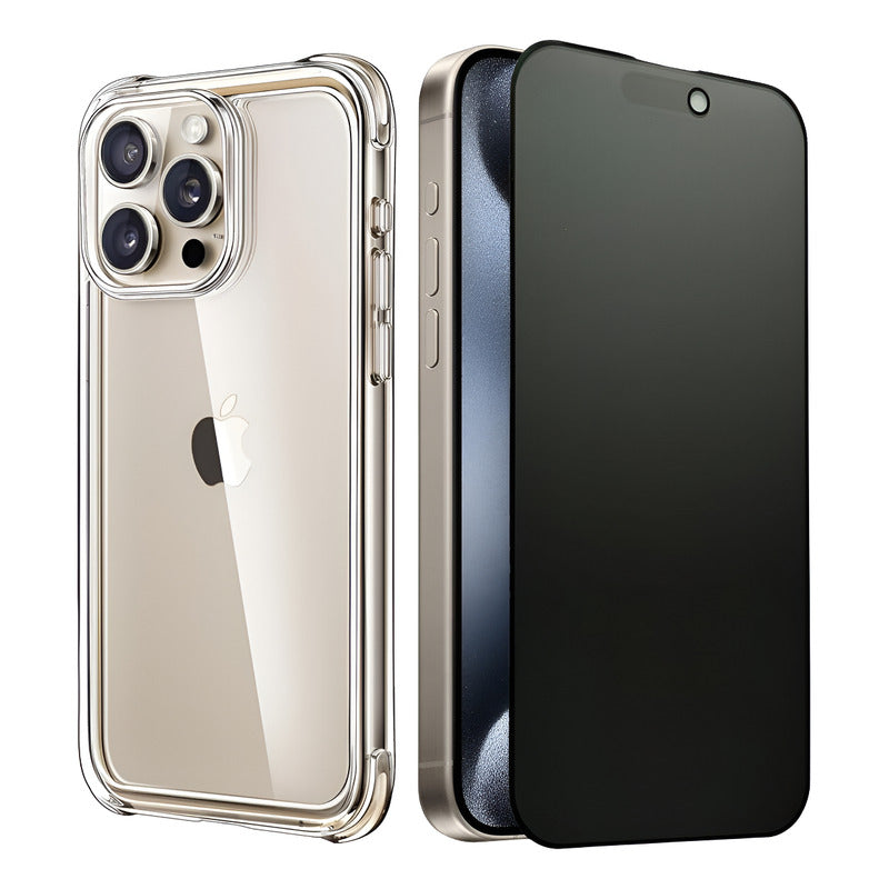Capa Capinha + Película Fosca Anti Sp P/ iPhone XR Ao 15 Max
