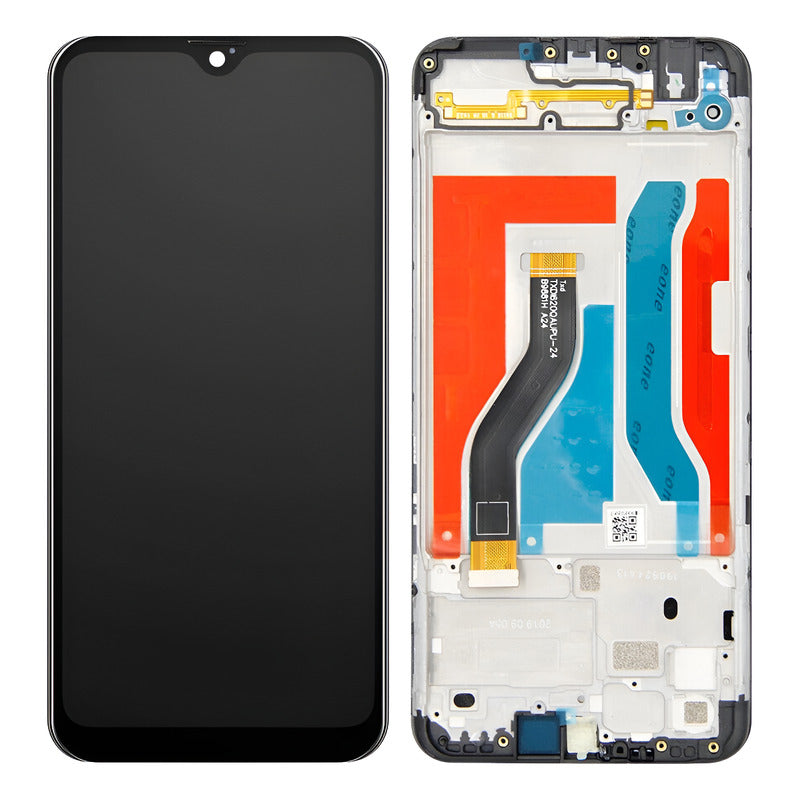 Tela Touch Display Lcd Compatível A10s A107 Premium Com Aro