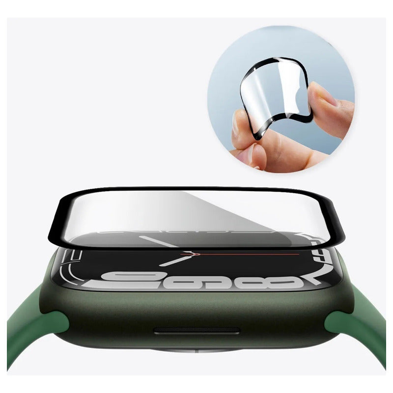 03 Películas Ceramica Gel 9d Para Apple Watch Ultra 49mm