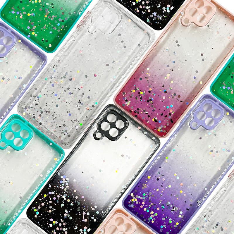 Capa Glitter Luxo Brilho Feminina Compatível A32 4g