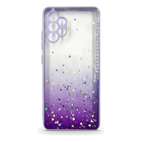 Capa Glitter Luxo Brilho Feminina Para A10 A20 A22 A30 Galax