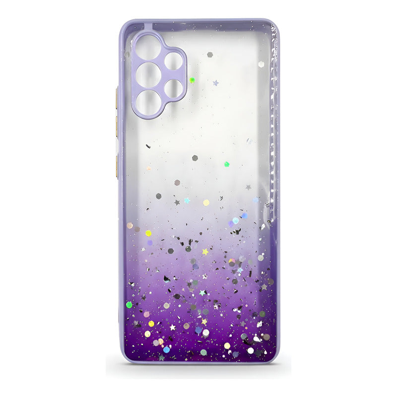 Capa Glitter Luxo Brilho Feminina Para A10 A20 A22 A30 Galax