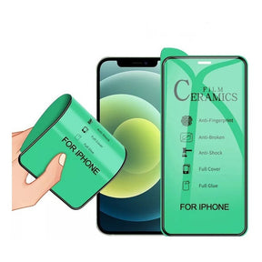 Película 9d Cerâmica iPhone 15 11 Pro Max X 13 Xr 6 7 8 Plus