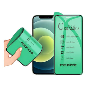 Película 9d Cerâmica iPhone 15 11 Pro Max X 13 Xr 6 7 8 Plus