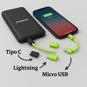 Carregador Portátil 5.000mah Power Bank Rápido Universal